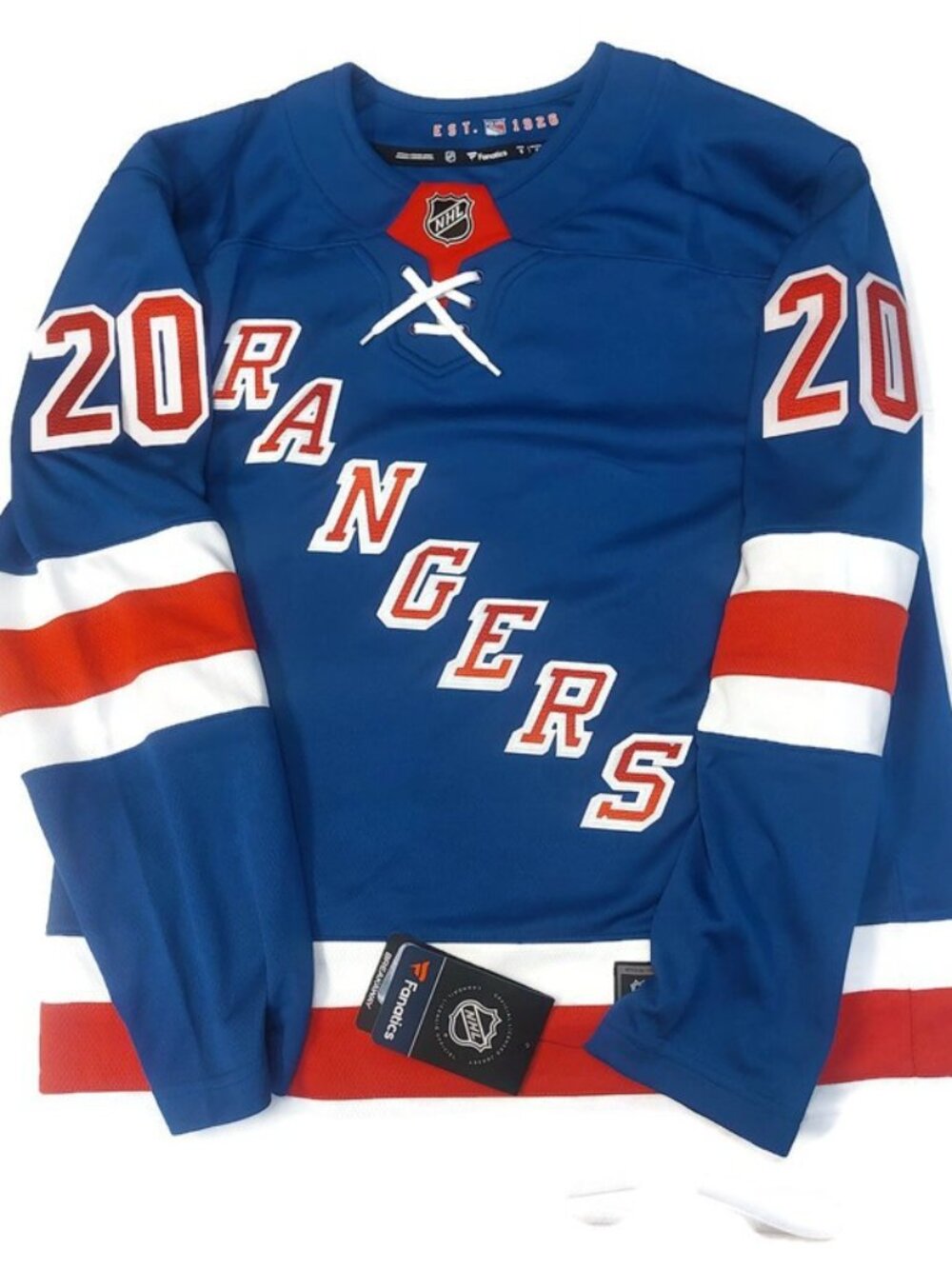 Fanatics Mens Size S New York Rangers Breakaway Home Jersey Chris Kreider Blue